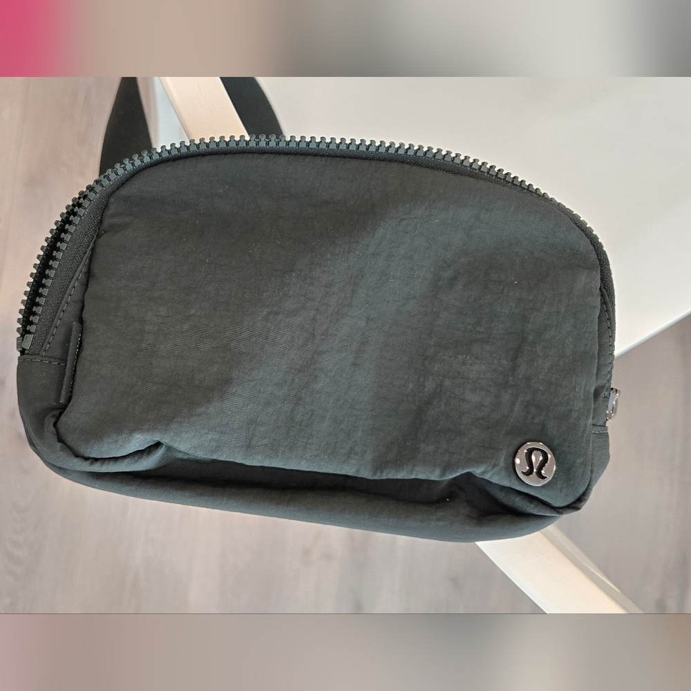 Lululemon Textured Crossbody In Dark Green. New Without Tags.